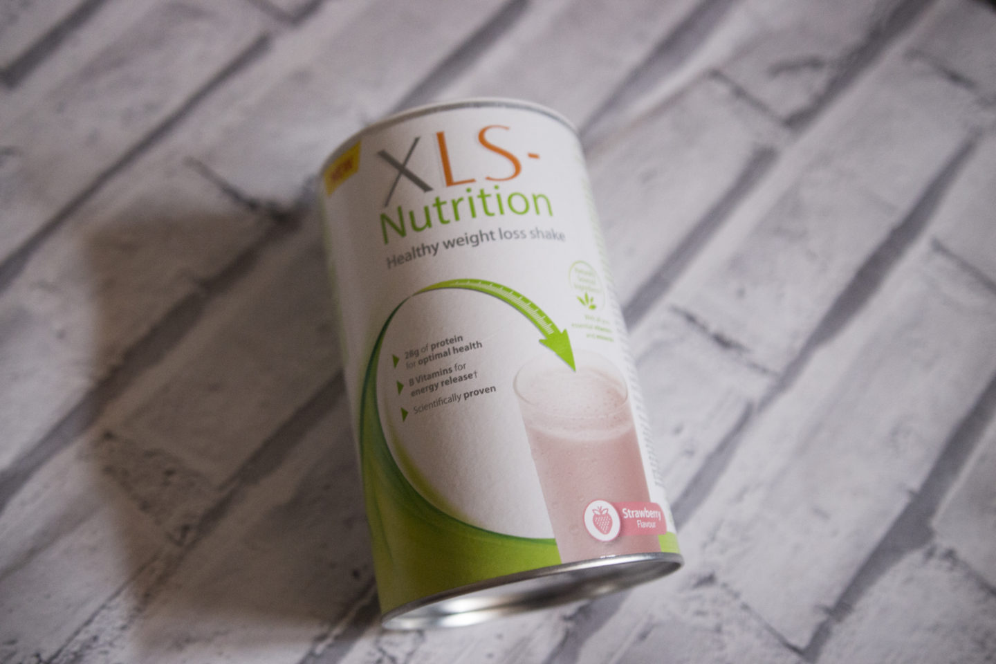 XLS Nutrition Strawberry shake