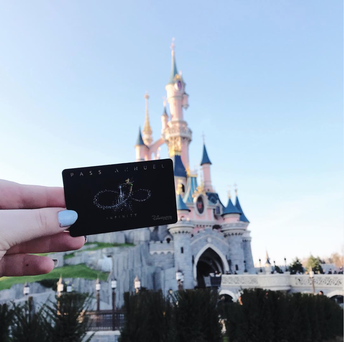 Disneyland Paris Sleeping Beauty Castle with Infinity annual pass